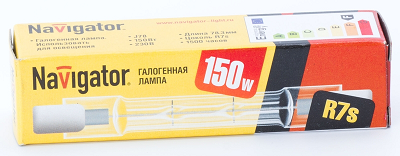Лампа Галоген Navigator R7s 117мм. 150W
