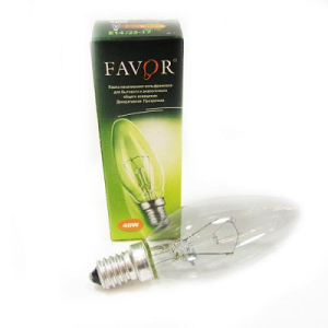 Лампа FAVOR Свеча 40W E27