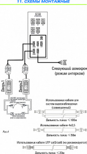 Домофон ST-M100/7 (S) белый