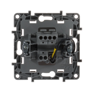 Legrand ETIKA  Выкл с подсв винт 10А БЕЛ