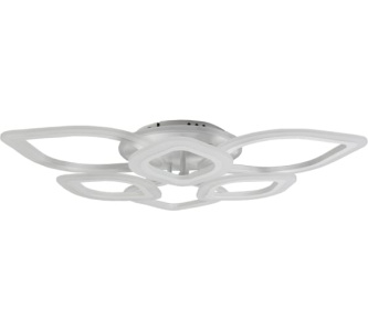 Светодиодная диммируемая люстра GLANZEN LED-0100-LOTUS-white с пультом управления