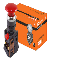 Кнопка AEAL-22 Грибок с фикс. красн. 220В TDM
