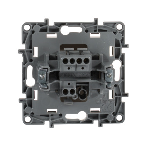 Legrand ETIKA  Переключатель (проход.) 1кл. СЛНК