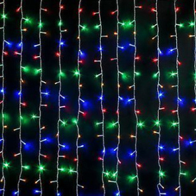 Гирлянда "Штора водопад" RGB 360 LED, контроллер 