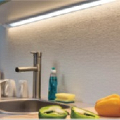 Светильник LED 500*25 линейный ультратонкий, 5Вт, 230В, IR - сенсор, 4000К TDM