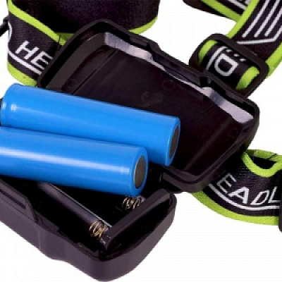 Светодиодный налобный аккумуляторный USB фонарь GLANZEN UFL-1500-A17