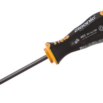 FELO Отвертка Ergonic крестовая ударная PH 2*100
